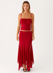 Top Dionne - Vermelho