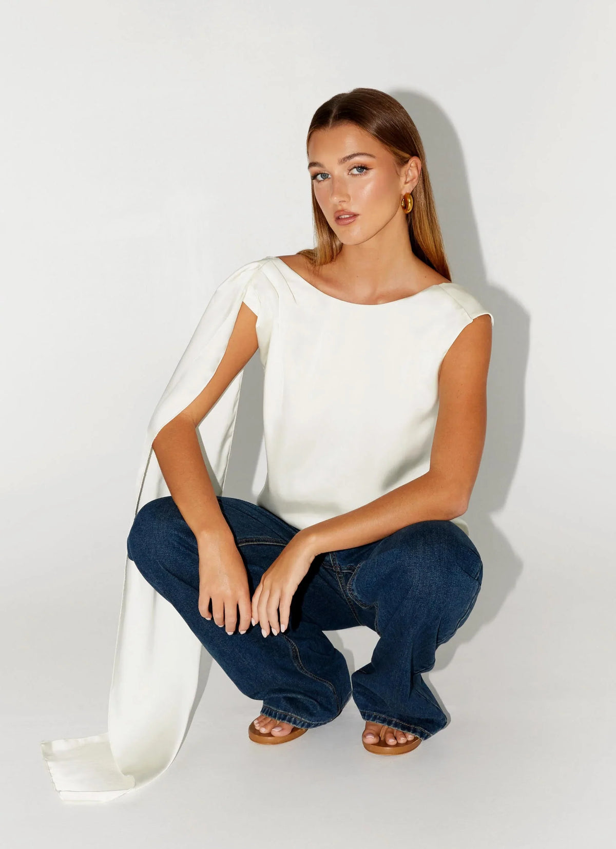 Top Mojito Cowl - Marfil