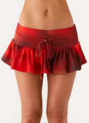 Minifalda pantalón Landon - Scarlet Blur