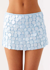 Minifalda Estrella de Cine - Azul