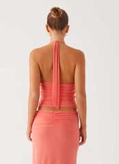 Top de Jayce Halter - Salmón
