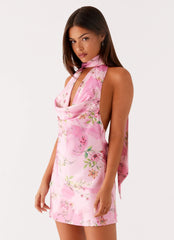 Minivestido Heidi - Floral Rosa