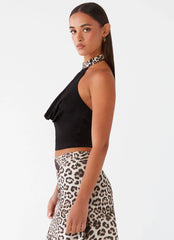 Top Cropped Cairo - Preto