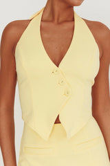 Top Tammi Halter Limão