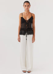 Blusa Cami de Babado Got It Bad - Preto