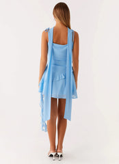 Minivestido Carina - Azul