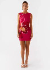 Minivestido Think Of Me - Rosa