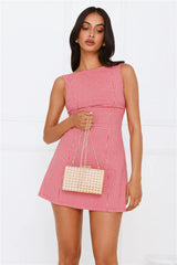 Minivestido de cuadros vichy Dream Paddock rojo