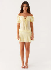 Minissaia Hundred Percent - Amarelo