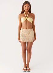 Minifalda Kandi - Amarillo