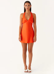 Minivestido Heavy Hearted - Naranja