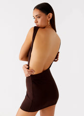 Minivestido Radia - Chocolate