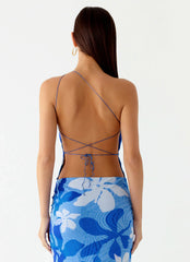 Top Briene - Azul Marinho