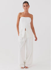 Top Tomara que Caia Riviera - Off-white