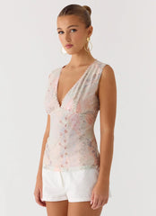 Lost In Love Top - Paisley Místico