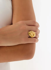 Anillo de luz tenue - Oro