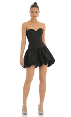 Vestido Corset Balão Preto