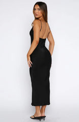 Vestido Longo She's For Keeps Preto
