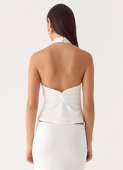 Top Rosanna - Blanco