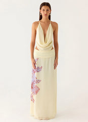 Top con cuello vuelto Sweet Charm - Marfil