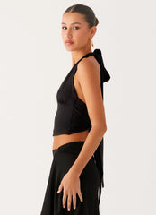 Top Halter Fade Out Hardwear - Preto