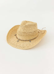 Sombrero de vaquero Late Checkout - Natural