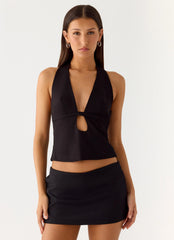 Top Mirna Alcinha - Preto