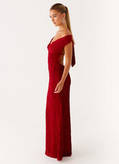 Maxivestido Chantelle - Rojo