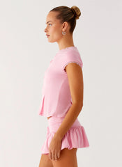 Camisa abotonada Landon - Rosa