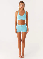 Minishorts Judith - Turquesa