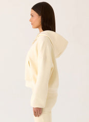Sudadera con capucha Elio - Amarillo bebé