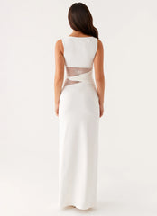 Vestido largo Karma - Blanco