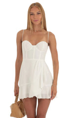 Vestido Corpete Branco