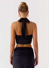Top Coletta Wrap - Preto