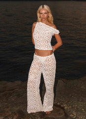 Top de Crochê Ibiza - Off-white