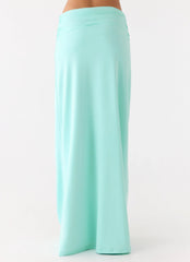 Falda Maxi Elisabetta - Aqua