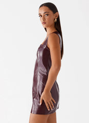 Minivestido Samantha - Rojo Intenso