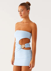 Vestido Curto "So Iconic" - Azul