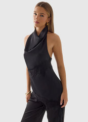 Top Emilee Cowl - Preto