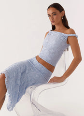 Top Diamond Sky - Azul