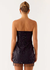 Minivestido Wear My Kiss - Negro