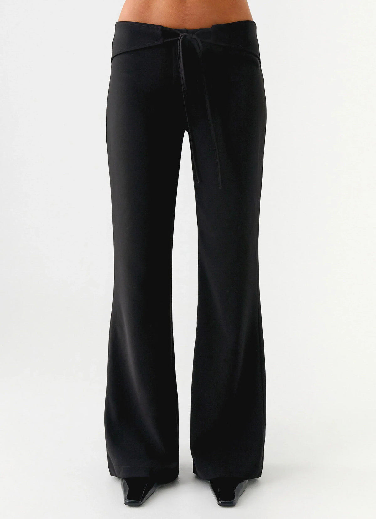 Pantalón Houston con Lazada Delantera - Negro