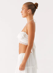 Top Evi Halterneck - Marfim
