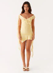 Minivestido Shona - Amarillo