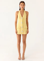 Minivestido Jeanie - Amarelo