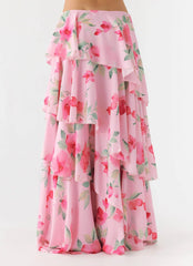 Saia longa em camadas Melody Remedy - Petal Soleil