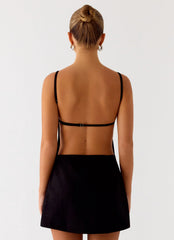 Minivestido Play With Fire - Negro