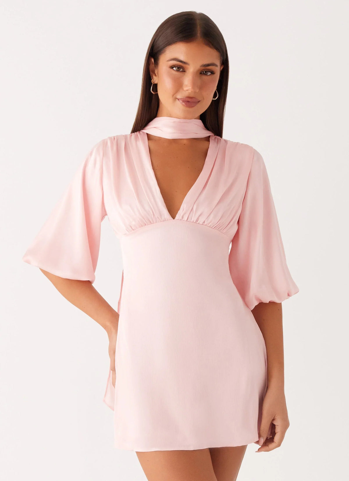 Minivestido Mary - Rosa