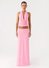Falda maxi Ashi - Rosa