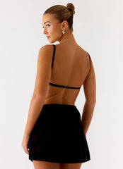 Minivestido Play With Fire - Negro